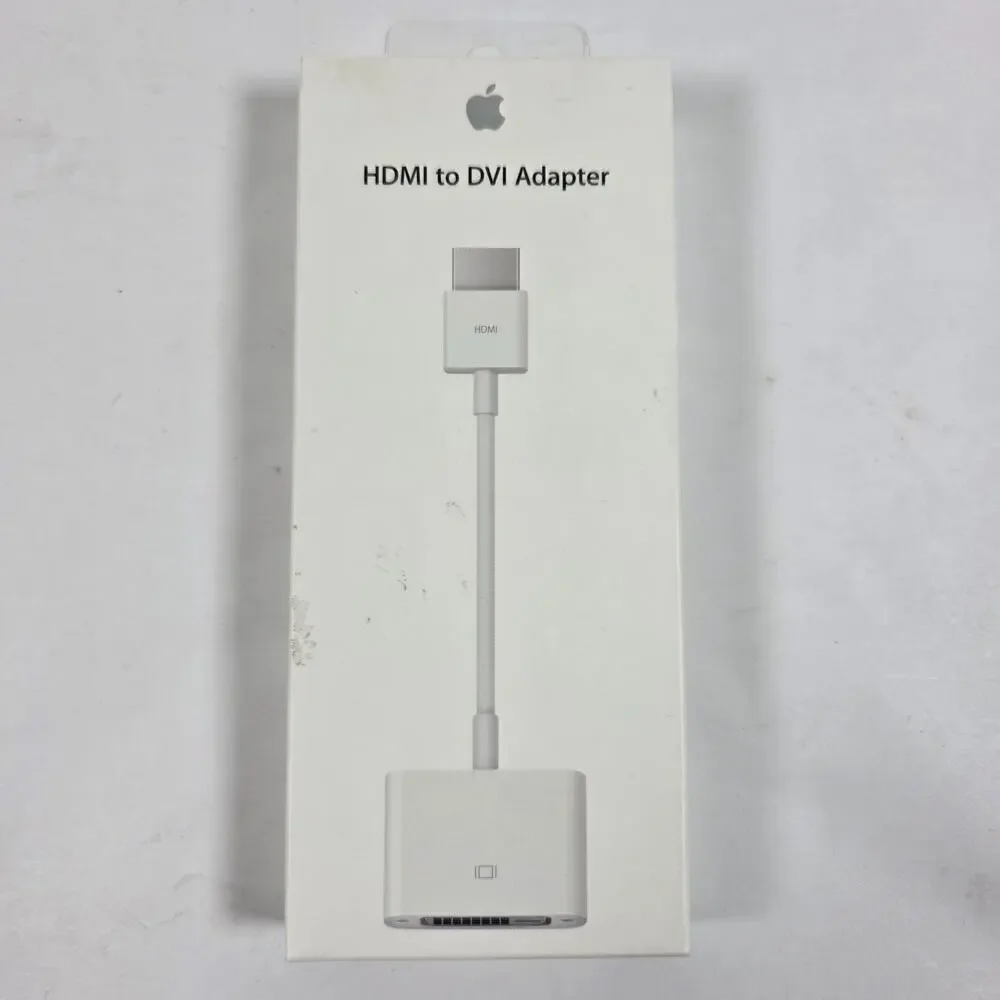 Apple HDMI to DVI Adapter Genuine OEM Video Display Converter